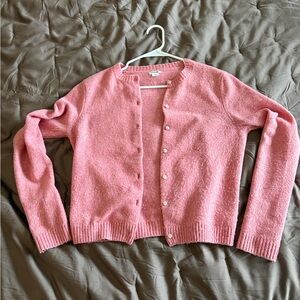 Kimchi Blue Pink Cardigan Sweater